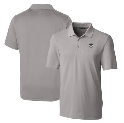 Cutter & Buck Gray Uconn Huskies Big & Tall Forge Stretch Polo