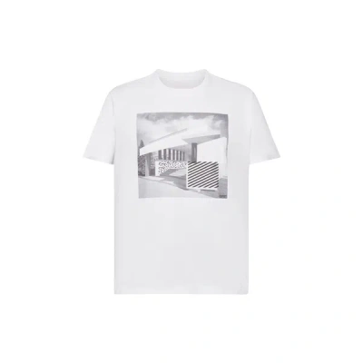Esprit Printed T-shirt In White