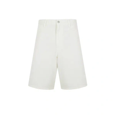 Carhartt White Cotton Double Knee Short