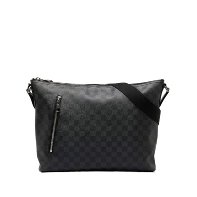 Pre-owned Louis Vuitton Black Damier Graphite Mick Mm Crossbody Bag ()