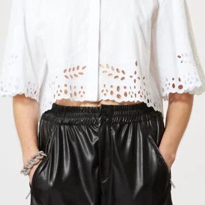 Isabel Marant Rommy Blouse In White