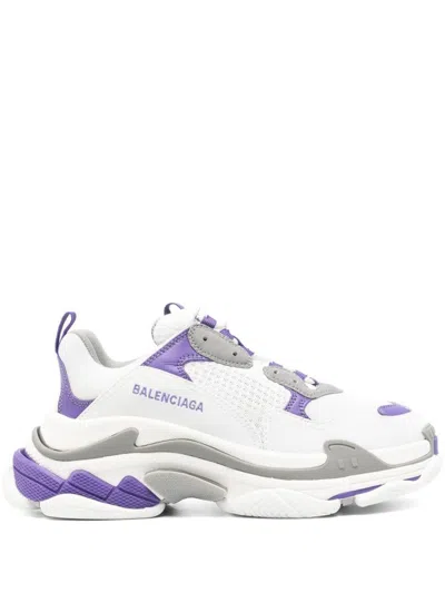 Balenciaga Sneakers In Purple/white