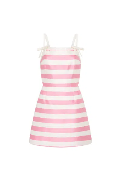 Rebecca Vallance Jocelyn Mini Dress In Pink