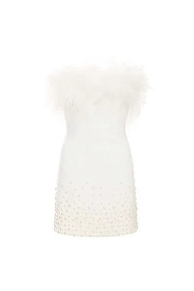 Rebecca Vallance Therese Pearl Mini In White