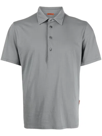 Barena Venezia Cotton Polo Shirt In Grey