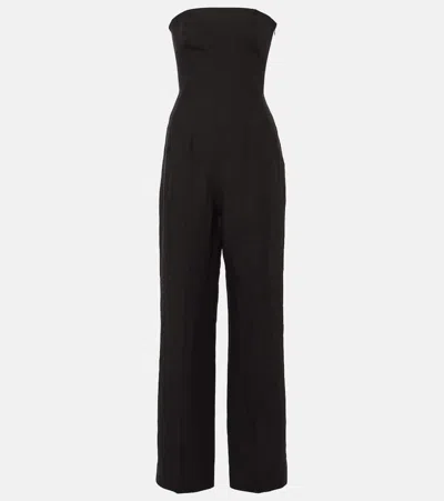 Tove Ita Linen Jumpsuit In Black