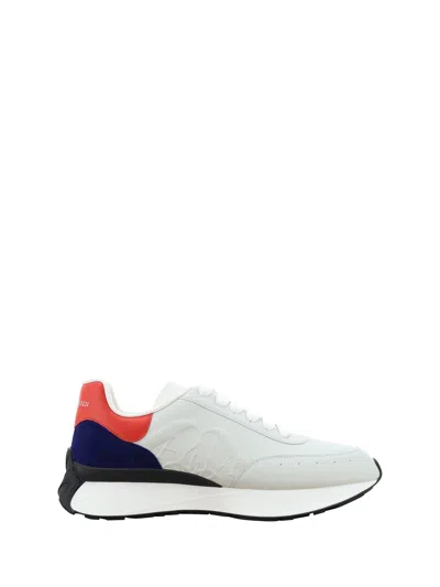 Alexander Mcqueen Sneakers White In Multicolor