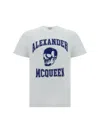 Alexander Mcqueen T-shirt  Men Color White In Multicolor