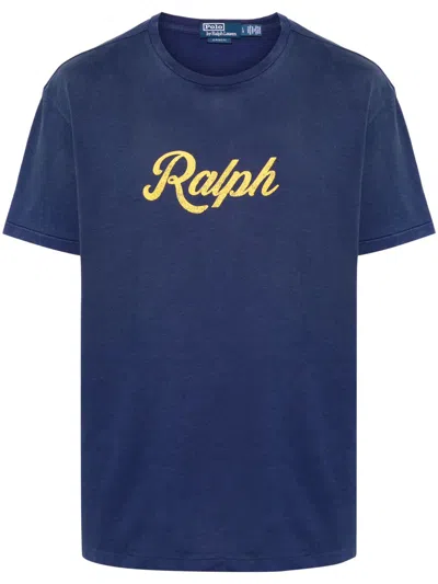 Polo Ralph Lauren Short Sleeve-t-shirt Clothing In Dark Cobalt