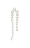 Sophie Bille Brahe Perle Nuit 14k Yellow Gold Pearl Right Single Earring In White