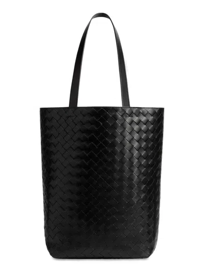 Bottega Veneta Small Braided Tote  Bags In Black