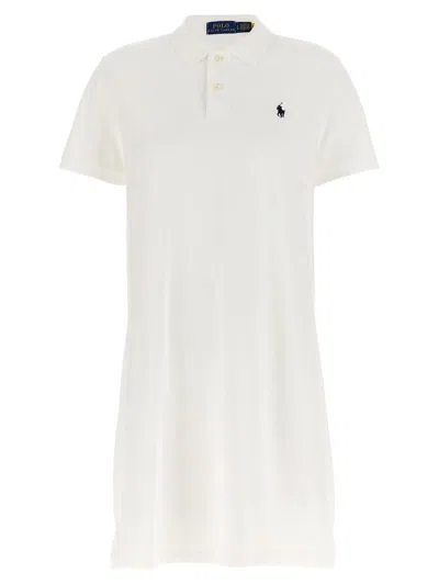 Polo Ralph Lauren 'polo' Dress In White