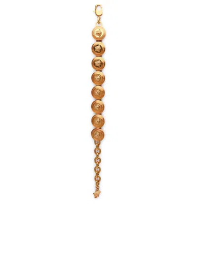 Versace 'tribute Jellyfish' Gold Metal Bracelet