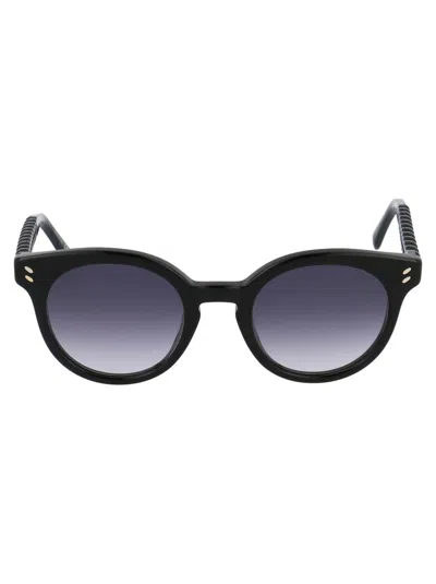 Stella Mccartney Sunglasses In 001 Black Black Grey