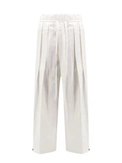Jil Sander Trouser In White