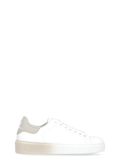Woolrich Classic Court Leather Trainers In White