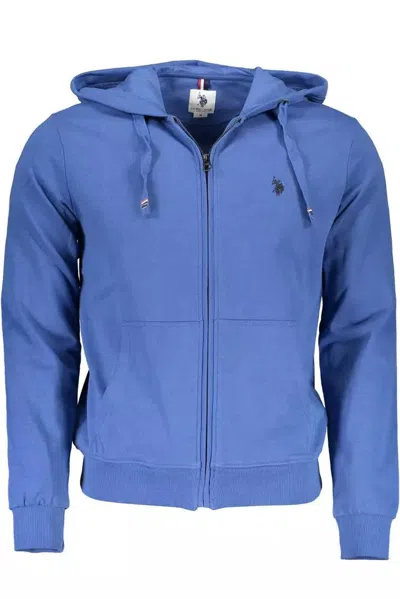 U.s. Polo Assn Blue Cotton Sweater