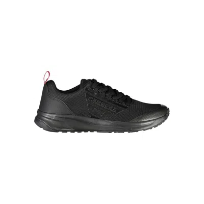 Carrera Dynamic Black Trainers With Eco-leather Detailing