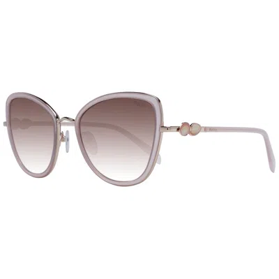Emilio Pucci Pink Women Sunglasses In Brown