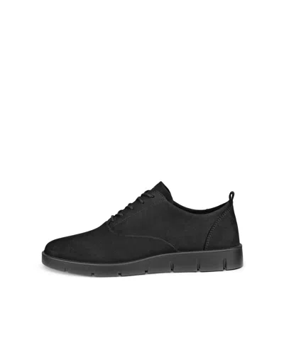 Ecco Bella Logo-embossed Leather Loafers In Black