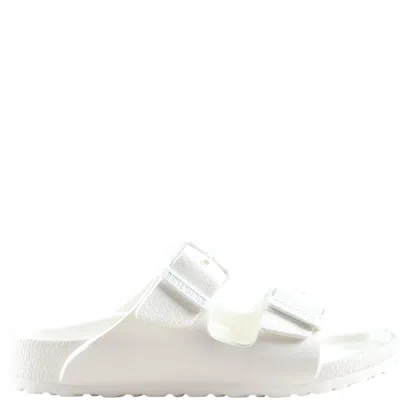 Birkenstock White Sandals Arizona Eva For Kids With Logo
