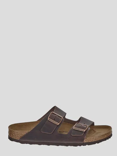 Birkenstock Arizona Leather Sandal In Brown