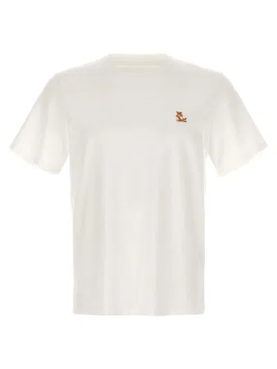 Maison Kitsuné 'chillax Fox' T-shirt In White