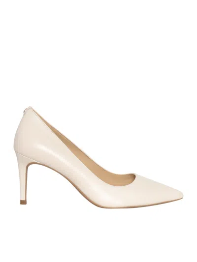 Michael Kors White Patent Alina Patent Flex Pump Heels