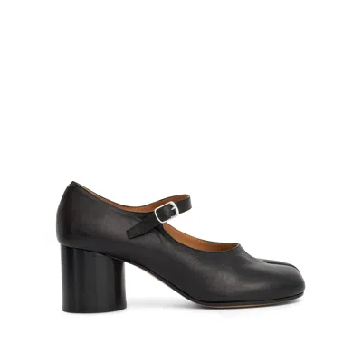 Maison Margiela Black Tabi Mary-jane Heels In T8013 Black