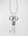 Lagos Key Pendant Necklace In Metallic