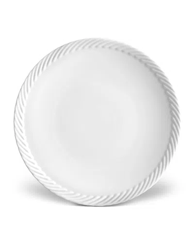 L'objet Corde Salad/dessert Plate, White