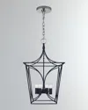 Visual Comfort Signature Cavanagh Small Lantern In Blue