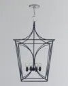 Visual Comfort Signature Cavanagh Medium Lantern In Blue