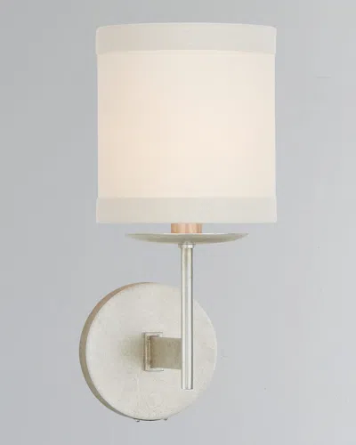 Visual Comfort Signature Walker Small Sconce In Light Cream