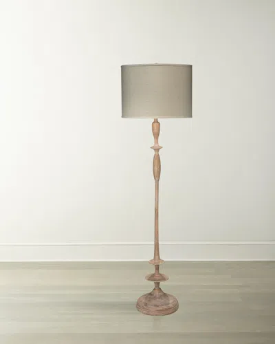 Jamie Young Petite 64in Paro Floor Lamp In Tan