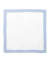 Matouk Casual Couture Square Placemats, Set Of 4 In Blue