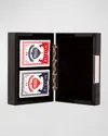 Brouk & Co Playing Cards Poker Box Set In Carbon Fiber