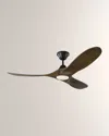 Visual Comfort Fans 52" Maverick Ii Led Ceiling Fan In Black