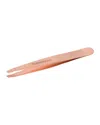 Tweezerman Rose Gold Slant Tweezer In White