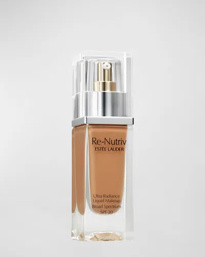 Estée Lauder Re-nutriv Ultra Radiance Liquid Foundation Spf 20 In 5w1 Bronze