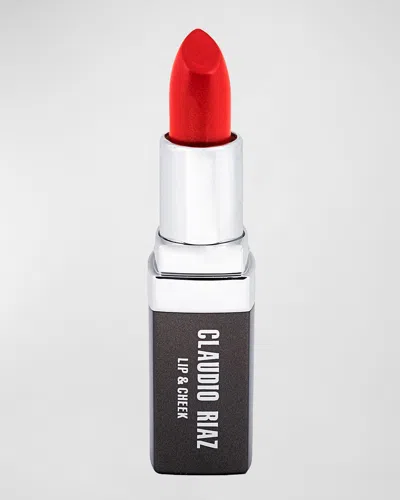 Claudio Riaz Lip And Cheek In 14-coral