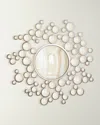 Emporium Home For William D Scott Aquarius Mirror In Silver Leaf