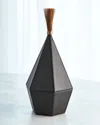 Emporium Home For William D Scott Zephyr Large Box In Graphite Leather