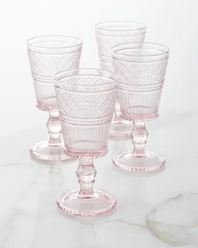 Godinger Pink Claro Goblets, Set Of 4