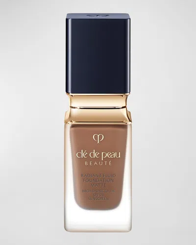 Clé De Peau Beauté Radiant Fluid Foundation Matte Spf 20, 1.1 Oz. In O100 Rich Deep Oc