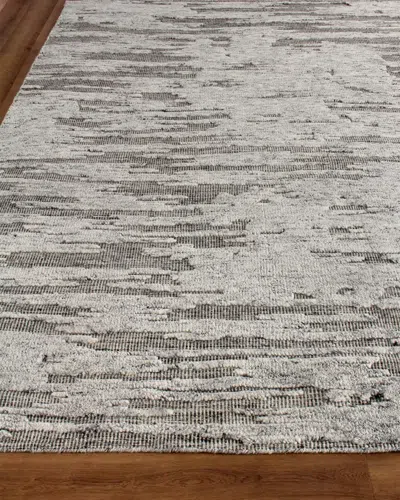 Exquisite Rugs Paradise Hand-loomed Rug, 10' X 14' In Silver