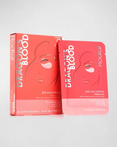 Rodial Snake Jelly Patches, Box Of 4 Sachets In Dragons Blood