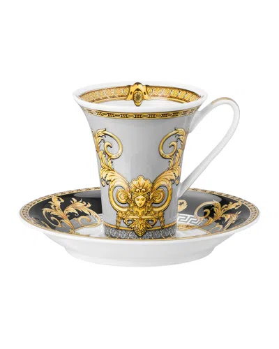 Versace Prestige Gala Ad Cup & Saucer In Multi