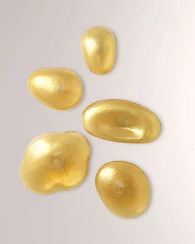 Global Views Glass Wall Gems, Set Of 5 In Multi