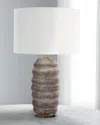 Regina Andrew Ola Ceramic Table Lamp In Brown